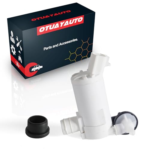 OTUAYAUTO Windshield Washer Pump Replacement for 2007-2011 Honda CRV - Factory OE Style with Grommet 76806-SMA-J01