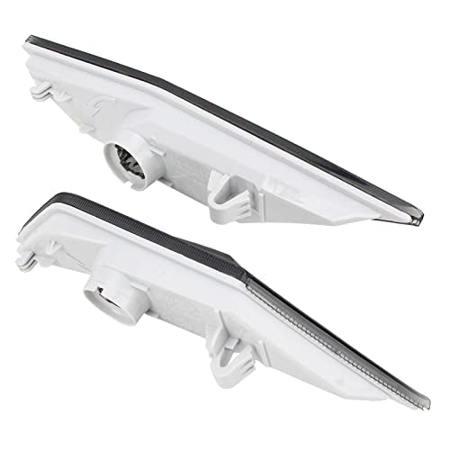 AUTOKAY Side Marker Lamp Turn Signal Light W/Led Bulbs Fits for Honda Civic 2016-2021-Smoke