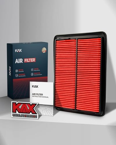KAX Premium Engine Air Filter, CA11858 Replacement for Nissan Rogue L4 2014 2015 2016 2017 2018 2019 2020, Rogue Sport 2017-2022