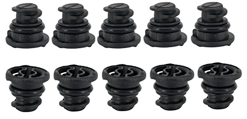 10PCS Oil Pan Drain Plug Fit For 2015-2025 Audi A1 A3 A4 A5 A6 A7 Q3 Q5 Q7 S3 Volkswagen Atlas Golf GTI Jetta Passat Tiguan 06L103801 06L103801D 06L-103-801 06L-103-801D 06L103801H 06L-103-801-H