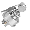 BlueStars 045898 Ignition Starter Switch 2 Keys - Compatible with Hustler Exmark Lazer Z Super Z Mini Z Hydro Walk Behind Mini - Replaces Husqvarna 532158913 Toro 1-543070 Bobcat 128010 AYP 158913