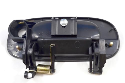 PT Auto Warehouse CH-3501S-FR - Outside Exterior Outer Door Handle, Smooth Black - Passenger Side
