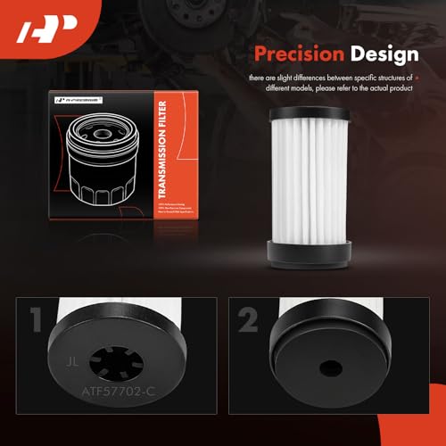 A-Premium Automatic Transmission Fluid Filter Compatible with Ford F-250 F-350 F-450 F-550 Super Duty, Excursion, LCF, E-150, E-250 E-350 E-450 Super Duty & International Harvester CF500, CF600