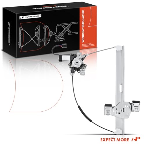 A-Premium Electric Power Window Regulator with Motor Compatible with Hummer H2 2003-2009 Rear Right Passenger Side