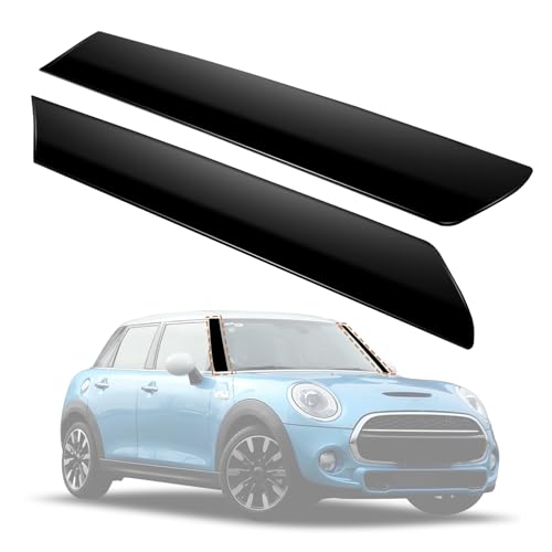 Windshield A Pillar Trim Molding(Front Left Driver Side) Compatible with 2001-2008 Mini Cooper R50 R52 R53 Replaces for 51137128157 Window Accessories (51137128157&51137128158)