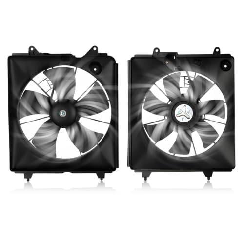 620-212 620-245 Radiator Cooling Fan Assembly Fits for 2007-2009 Honda CR-V 2.4L Replaces OE HO3115139 HO3120102