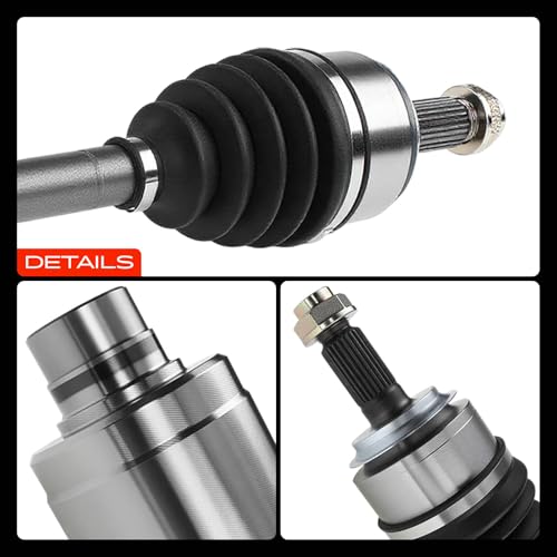 A-Premium CV Axle Shaft Assembly Compatible with Honda Civic DX EX EX-L LX LX-S 2006-2011, 1.8L Gas, Manual Transmission Only, Front Right Passenger Side, Replace# 44305SNAN01, 44306SF0671
