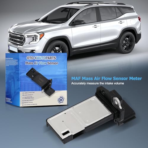 OTO-K Mass Air Flow Sensor MAF Compatible with Chevy Equinox Malibu GMC Terrain 2016 2017 2018 2019 2020 2021 2022 1.5L 4L,Replaces # 23366103