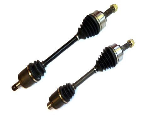 DTA HO23312332 front Left Right Pair - 2 New Premium CV Axles (Drive Axle Assembly) Fits 2006-2011 Compatible With Honda Civic Si 2.0L 6spd Manual Trans Only