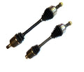 DTA HO23312332 front Left Right Pair - 2 New Premium CV Axles (Drive Axle Assembly) Fits 2006-2011 Compatible With Honda Civic Si 2.0L 6spd Manual Trans Only