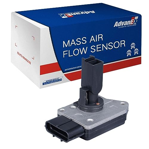 AdvanEX Mass Air Flow Sensor Meter MAF Compatible with 03-04 Ford Focus; 03-04 Escort; 01-04 Escape; 01-03 Ranger; 99-03 Windstar; 01-04 E150; 99-05 Explorer; 01-04 E250 Van & More Replace OE 86-50011