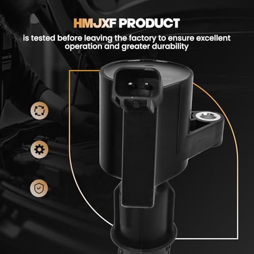 DG508 Ignition Coil, Replacement Part Fits Ford 1997-2004 F-150 Explorer Expedition Mustang E150 E250 E350, Lincoln Mercury 4.6L 5.4L V8 Engines - FD503-1 Pack