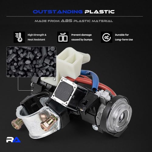 81900-3XF00 Ignition Lock Switch Assembly with Keys Fit for Hyundai Elantra 2011-2016 Ignition Lock Cylinder with Housing Replace# 81910-3XA00, 81910-3X130, 81910-3X110, 81970-3XA00