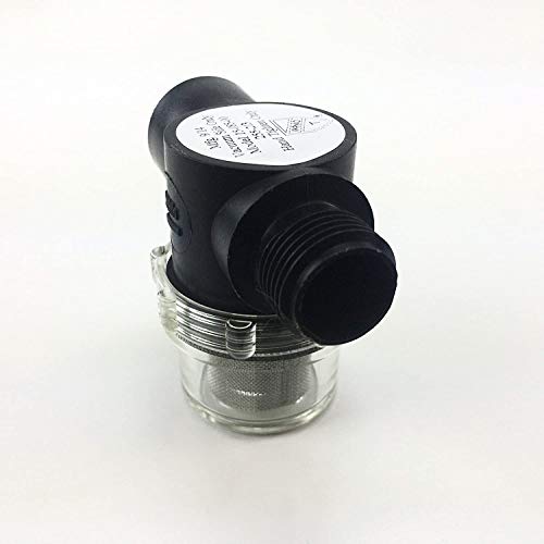 Shurflo 12 Volt RV Water Pump 3.0 GPM - 4008-101-A65 / E65 & 1/2" | RV Plumbing & Camper Water Pump | Twist-On Optional Pipe Strainer Bundle | Each Has A Unique Design - (Receive 1 Pump with Strainer)