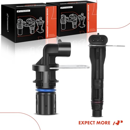 A-Premium Engine Camshaft Crankshaft Position Sensor Compatible with Chevrolet Silverado & GMC Sierra & Cadillac Escalade & Buick Rainier & Hummer H2 & Isuzu Ascender & Pontiac Firebird & Avanti II