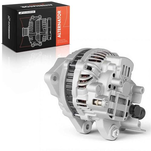 A-Premium Alternator Compatible with Honda Civic 2006 2007 2008 2009 2010 2011 L4 1.8L, 80A 12V CW 7-Groove Pulley, Replace# 31100RNAA01, 31100RNAA012M2
