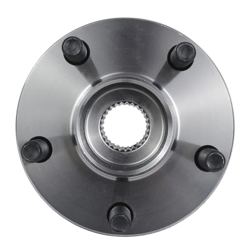 KUSATEC 513220 2PCS Front Wheel Bearing and Hub Assembly Compatible with Subaru Outback Legacy 2005 2006 2007 2008 2009 2010 2011 2012 2013 2014, 5 Lug Bolts w/ABS