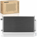 A-Premium A/C Condenser Compatible with Buick Enclave 2008-2017 & Chevrolet Traverse 2009-2017 & GMC Acadia 2007-2016, Acadia Limited 2017 & Saturn Outlook 2007-2010, V6 3.6L