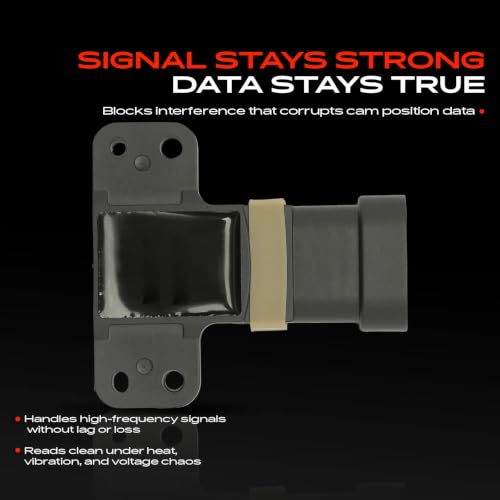 A-Premium Engine Camshaft Position Sensor Compatible with Cadillac Escalade Blazer C1500 Suburban Express Silverado Tahoe & GMC K1500 Savana Sierra Yukon & Isuzu & Oldsmobile, Replace# 8104854320
