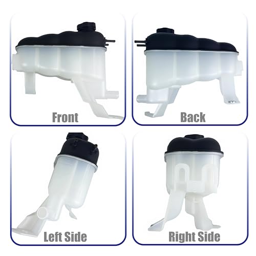 CNPUERV Pressurized Coolant Reservoir Tank with Cap & Sensor Port for Chevy Silverado 1500/2500HD, Tahoe, Suburban, GMC Sierra 1500/2500HD, Yukon & Escalade 2014-2020, Replace 603-973 22856231