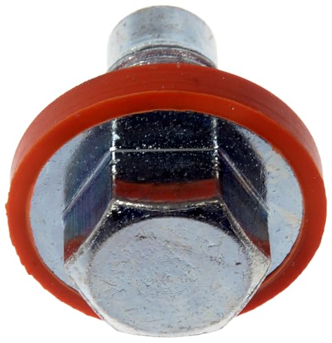Dorman 090-058.1 Oil Drain Plug Pilot Point Molded Gasket 1/2-20, Head Size 5/8 In. Compatible with Select Models