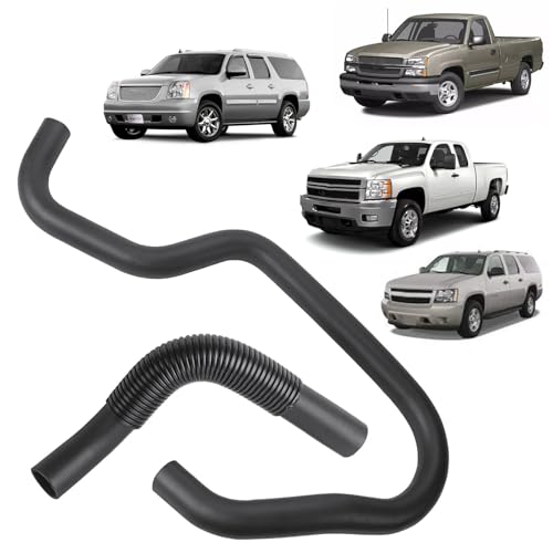 Dtomi Engine Upper & Lower Radiator Coolant Hose, Coolant Water Pipe Compatible With Chevy GMC Cadillac Vehicle Silverado Escalade Avalanche Suburban Sierra Yukon 2007-2014 Replace# 22827731 22827735
