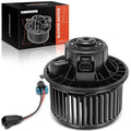 A-Premium Front HVAC Heater Blower Motor Compatible with 2007-2014 Chevrolet Silverado, Tahoe, Suburban, Avalanche & GMC Sierra, Yukon & Cadillac Escalade & Hummer - Lock Tab Flange, with Fan Cage