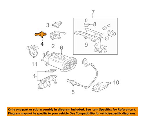Genuine Honda 17130-PND-A01 PCV Valve Assembly