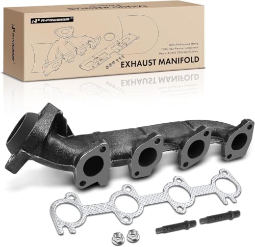 A-Premium Right Side Engine Exhaust Manifold Kit [8Cyl 5.4L] Fit for Ford & Lincoln - F-150, F-250, F-150 Heritage, F-250 F-350 Super Duty, Expedition, E-150, E-250, Navigator, W/Gasket & Studs & Nuts