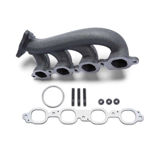 A-Premium Right [V8 5.3 6.2L] Engine Exhaust Manifold Kit W/Gaskets Compatible with Chevrolet, GMC & Cadillac - Silverado 1500 1500 LD, Tahoe, Suburban, Sierra, Yukon, Escalade, Replaces 12629338