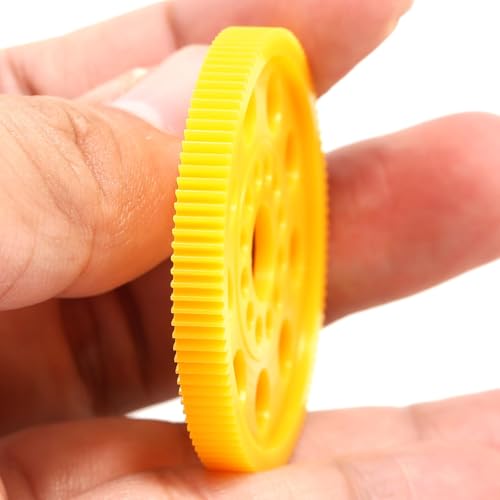 CHRCOED 64P 96T Spur Gear for 1/10 On-Road RC Cars, High Precision Plastic Main Gear, Lightweight Durable Spur Gear Upgrade Parts