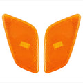 Parts N Go Side Marker Light Set Replacement For 1997-2006 Wrangler Front Driver & Passenger Side Left Right - CH2551120, CH2550120, 5155628AC, 55155629AC