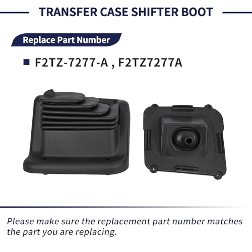 Magimaker F2TZ-7277-A Transfer Case Shifter Boot Compatible with Ford F150 F250 F350 1990-1998 Replace F2TZ7277A Pickup Truck Manual Transmission Gear Shift Dust Cover