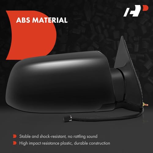 A-Premium Pair (2) Driver & Passenger Side View Mirror Compatible with Chevy & GMC - Silverado, Blazer, C/K 1500 2500 3500, Tahoe, Sierra, Yukon - Power Non-Heated Manual Folding -# 15764757, 15764758
