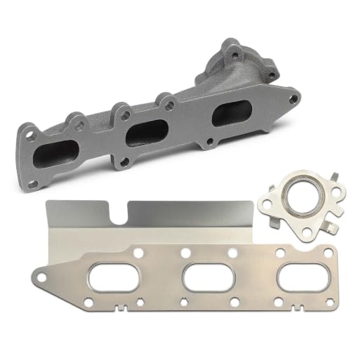 A-Premium Right Side [DOHC 6Cyl 3.5L] Engine Exhaust Manifold Kit W/Gaskets Compatible with Ford F-150 2011-2016, Expedition 2015-2017 & Lincoln Navigator 2015-2017