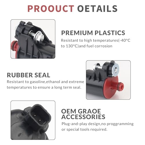 Ricmjend 12630282 Vapor Canister Purge Solenoid Valve Fits for 2014-2022 Chevy Silverado, Tahoe, Camaro, Colorado, Suburban, Express/GMC Sierra, Yukon/Buick Enclave/Cadillac Escalade