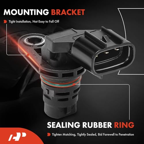 A-Premium Camshaft Position Sensor Compatible with Hyundai Santa Fe 10-12, Sonata 06-14, Tucson 10-15 & Kia Forte 10-13, Optima 06-16, Rondo 07-10, Sorento 11-15, Sportage 11-16, Replace# 3935025010