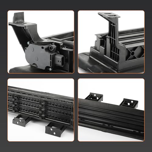 62330-9HS0A Active Radiator Grille Shutter Assembly with Air Actuator Motor for 2015-2018 Nissan Altima, for 2015-2024 Murano # 623309HS0A 601-355 NI1206102