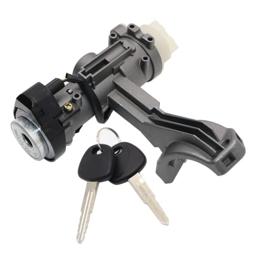 XQSMWF Ignition Lock Cylinder Switch Assembly with 2 Keys Compatible with Hyundai Elantra 2001-2006, Fit for Kia Spectra 2004-2009 Spectra5 2005-2009, Replaces 81905-2DA00 81900-2DA00