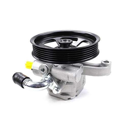FEXON Power Steering Pump with Pulley Compatible with Buick Enclave Chevy Traverse GMC Acadia Saturn Outlook 3.6L 2007-2017 Replaces 20954812 20-2403 96-2403