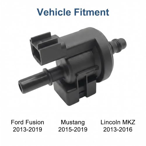 FREPURDO 0280142519 EVAP Purge Valve OEM Replacement Fuel Vapor Canister Purge Control Valve for Ford Fusion 2013-2020, Mustang 2015-2020, Lincoln MKZ 2013-2016 | Fixes P0456 Code | CU5A9G866AA