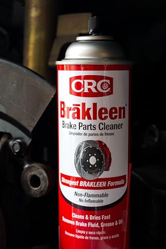 CRC Brakleen 1003706 Brake Cleaner Spray Non-Flammable, 19 oz, [12 Pack]
