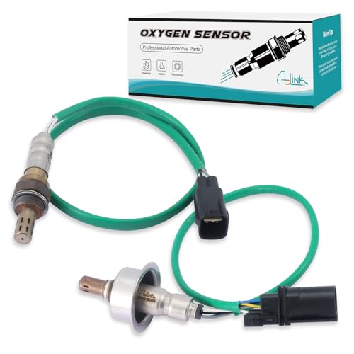 2 PCS 234-5029 234-4238 Oxygen Sensor Upstream Downstream (2.0L 2.4L) for 2009-2016 Hyundai Santa Fe Tucson Sonata,for Kia Forte5 Optima Hybrid Rondo Sorento Sportage 392102G100 392102G200