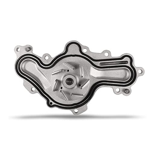 AULINK AW6348 Water Pump (W/Double-Row Sprocket;Engine 3.5L 3.7L) For 2011-2019 Ford Edge Fusion Flex Explorer Taurus,2011-2019 Lincoln MKS MKZ MKT MKX,MAZDA 6 CX9