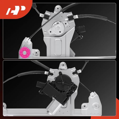 A-Premium Front Driver Side Power Window Regulator with Motor Assembly Fit for Chevy Cruze 2011-2015, Chevy Cruze Limited 2016 - with 7 Pins Motor (with Auto Up and Down Function), Replaces # 94532757