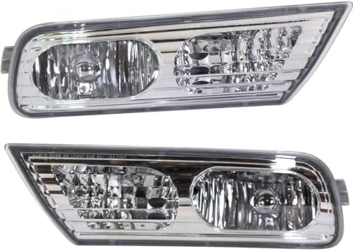 TYC Left Fog Light Lens/Housing Compatible with 2007-2009 Acura MDX
