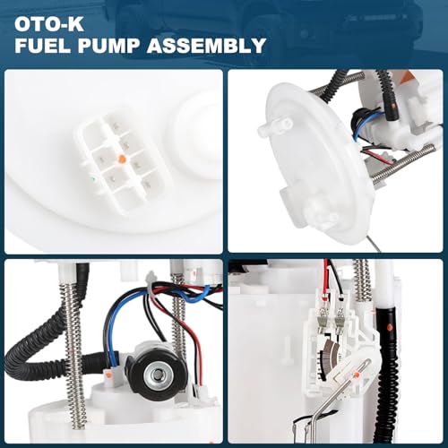 OTO-K Electric Fuel Pump Module Assembly with Sending Unit Compatible with Nissan Altima 2019 2020 2021 2022 2023, 2.5L, GAS, FWD, Replace# FG2726, 170406CA0A