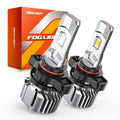SEALIGHT 5202 LED Fog Light Bulbs, 44000LM Super Bright 5202 5201 PS19W PS24W Fog Light LED Bulbs, 6500K Cool White Plug & Play, 984FT Penetration, 70,000H Lifespan, Pack of 2