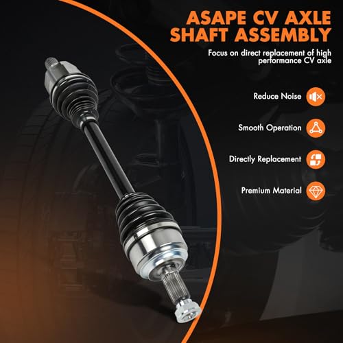 Front Left CV Axle Shaft Assembly for 2016-2020 for Honda for Civic L4 2.0L