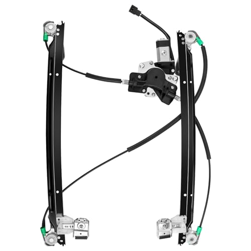 Front Driver Side Power Window Regulator with Motor Replacement for 2004 2005 2006 2007 Chrysler Town & Country, Dodge Caravan/Grand Caravan, Left, 741-534